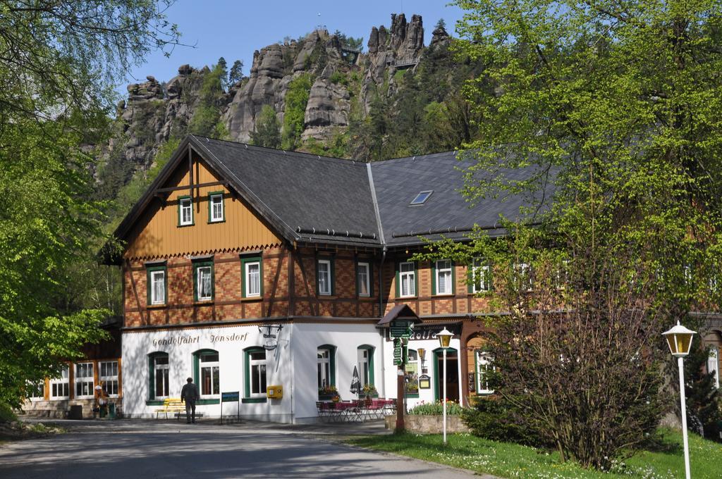 Hotel Gondelfahrt Jonsdorf Eksteriør billede