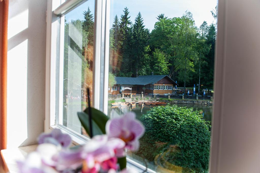 Hotel Gondelfahrt Jonsdorf Eksteriør billede